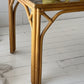 Cane & Glass Dining Table