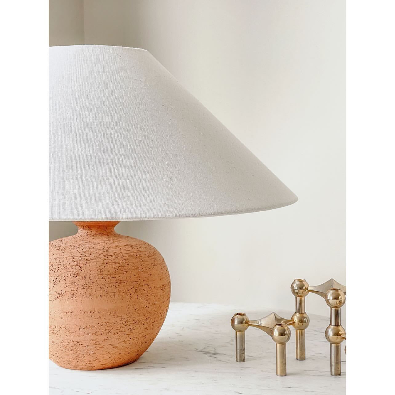 Studio 4 Terracotta lamps - 2 AVAILABLE