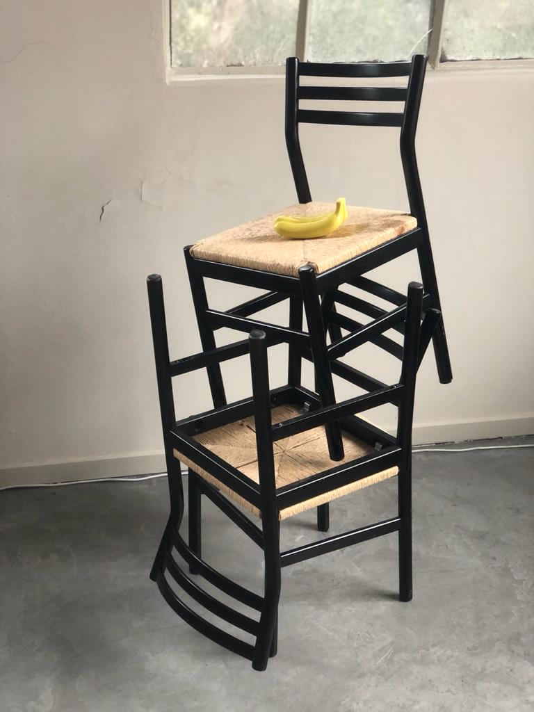 Set of Four Italian chairs