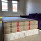 Oversized Ottoman with Bullion Fringe Skirt