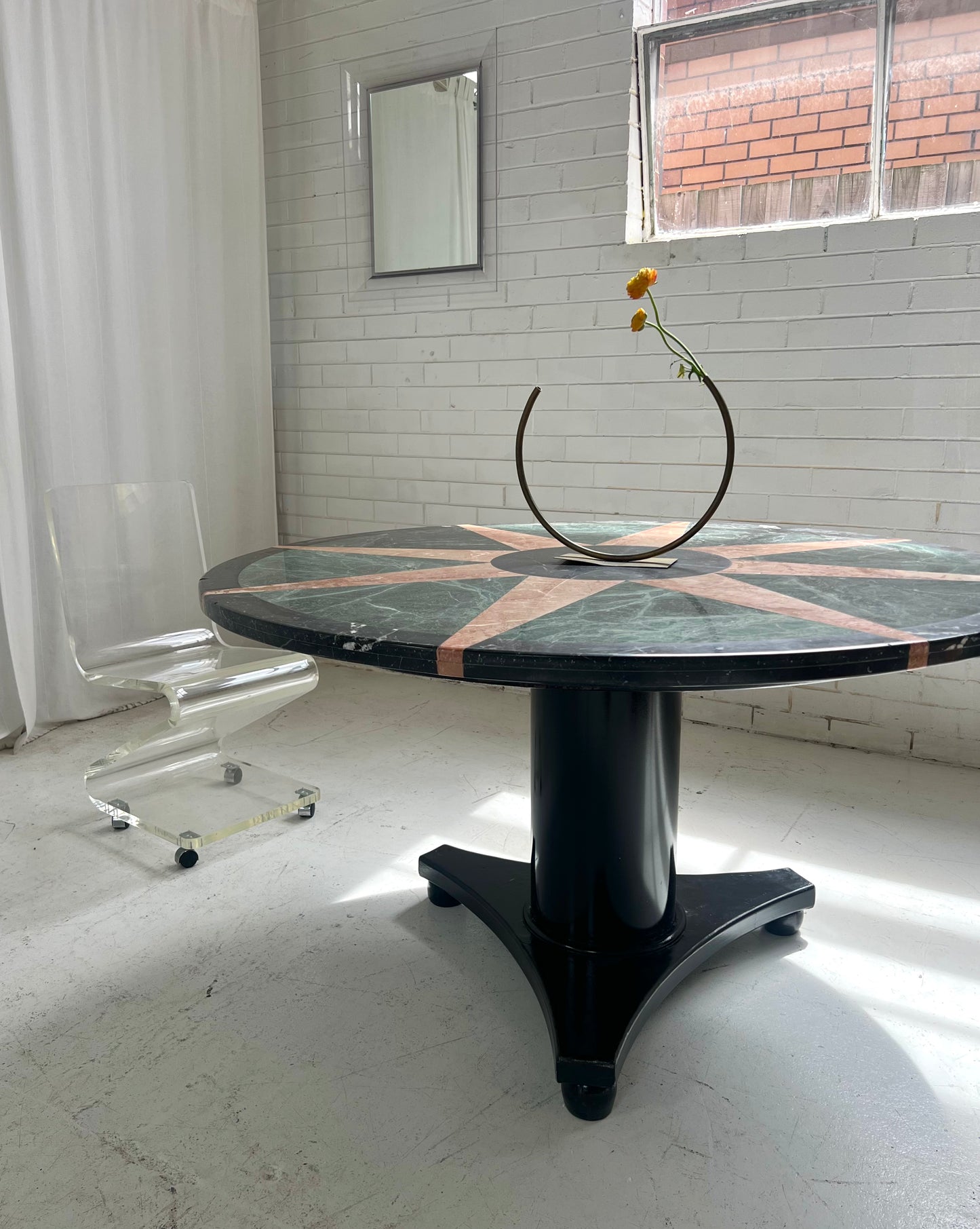 - Vintage Marble Star Table
