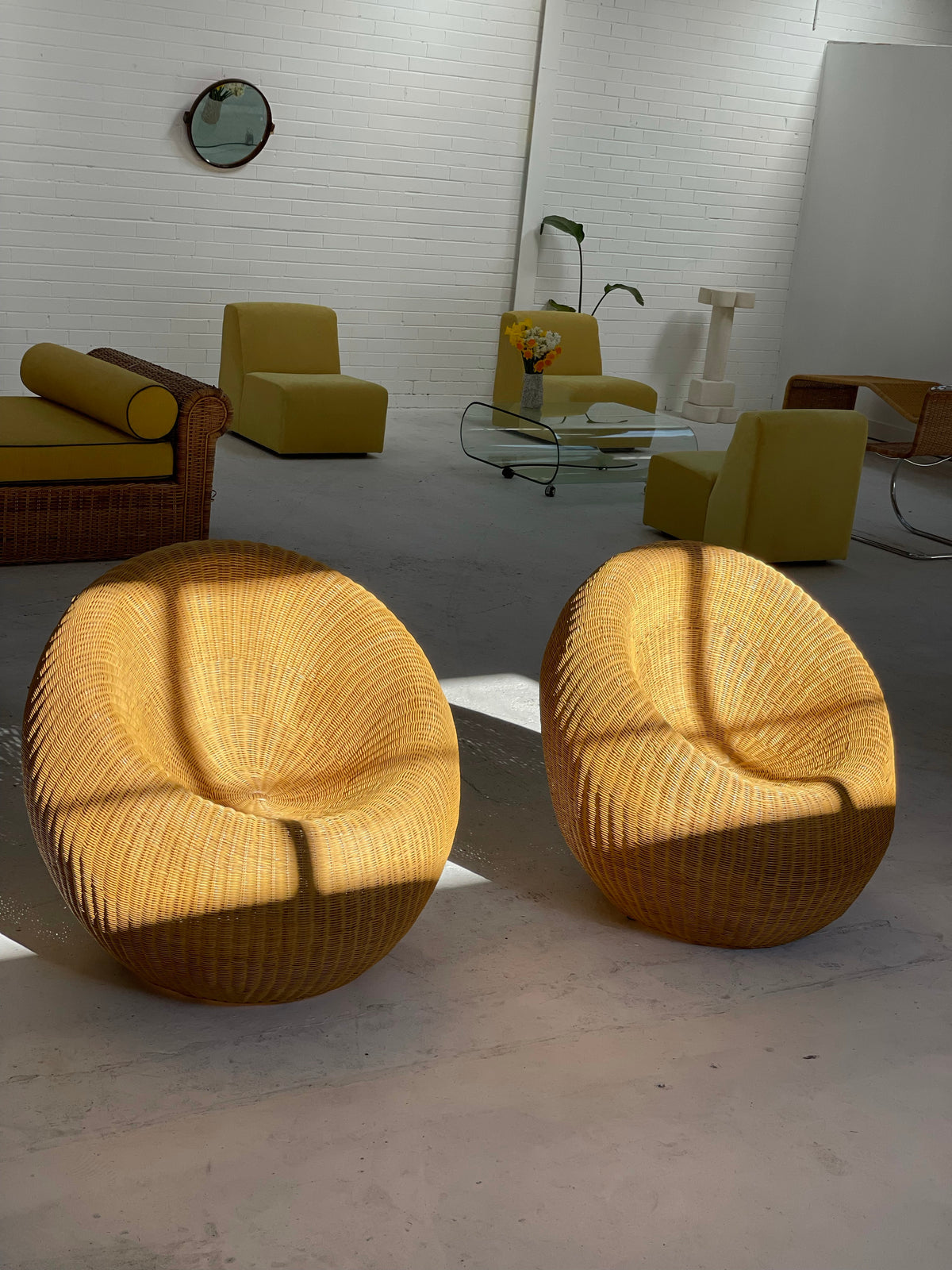 Cane Tub Chairs