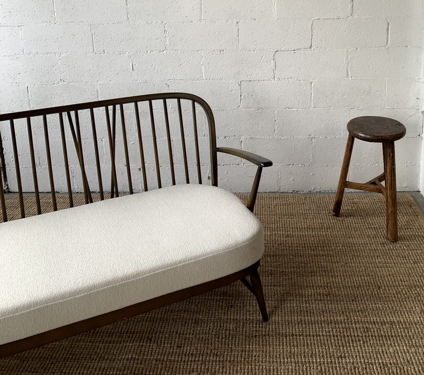 Boucle Sofa by Lucian Ercolani for Ercol (Includes Cushion Set)