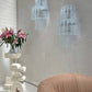 Murano Sconce - Venini TRONCHI CLEAR - One Available