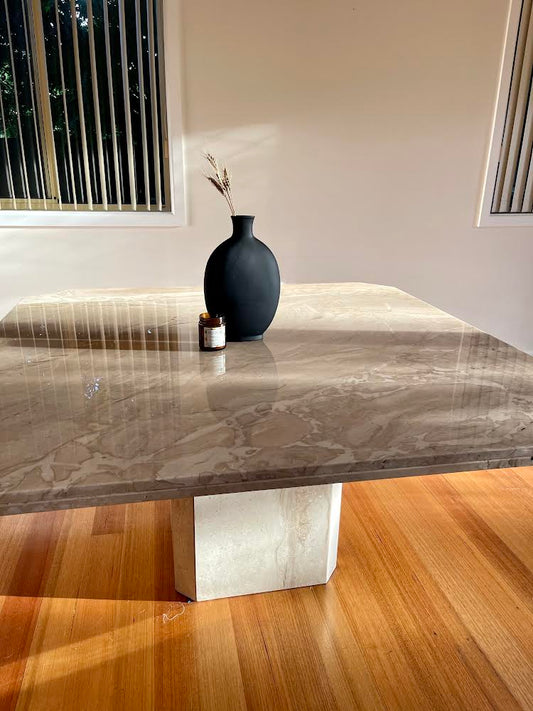 Italian Marble Dining Table