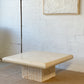 Square Fossil Stone Coffee Table