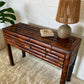 Vintage Bamboo Hall Table