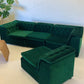 Vintage Fler Velvet Modular Sofa