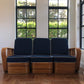 1950s Tropical Deco Pretzel Sofa