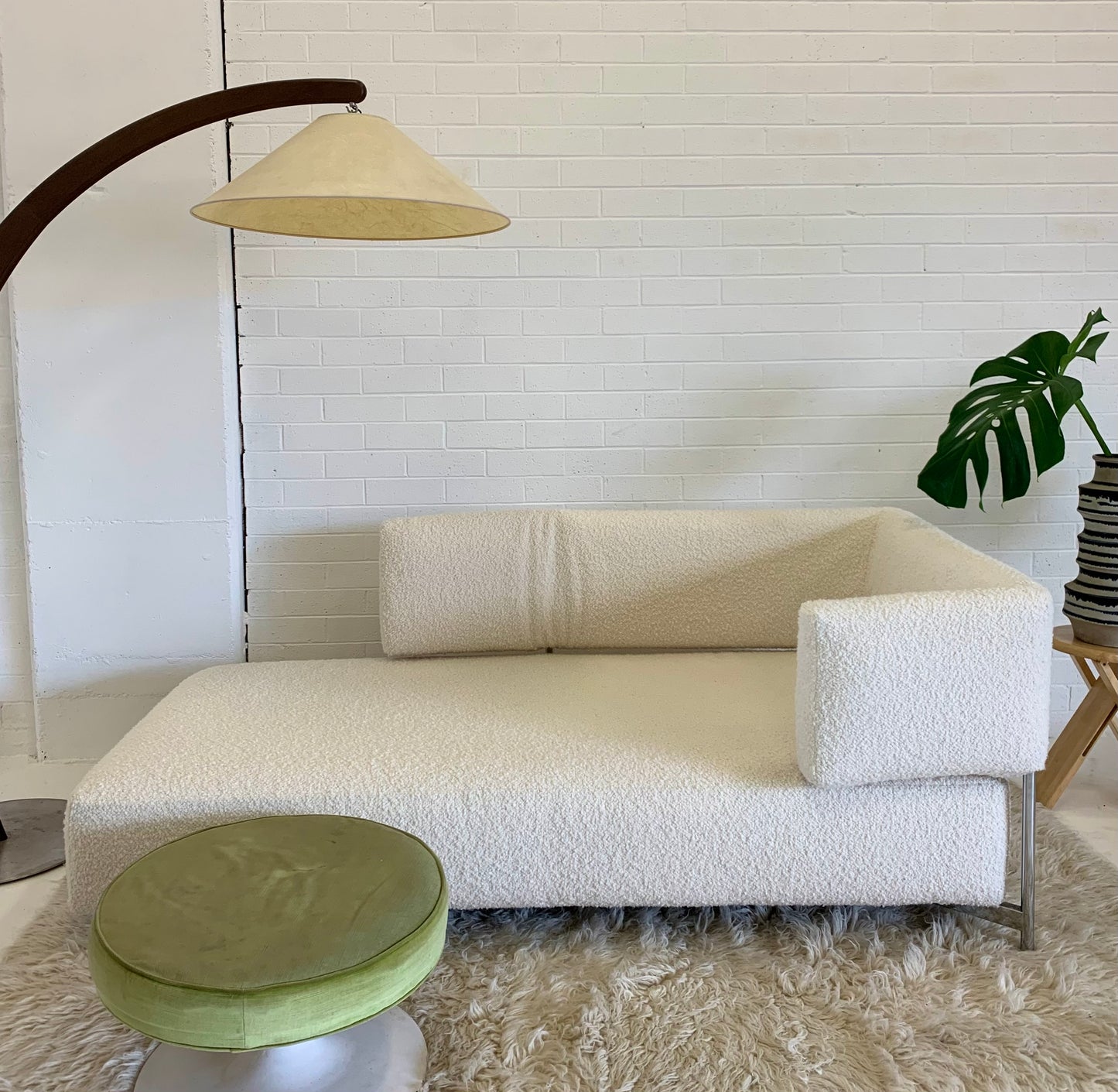 Wool Boucle “Tangeri” Sofa by Francesco Binfare for Edra