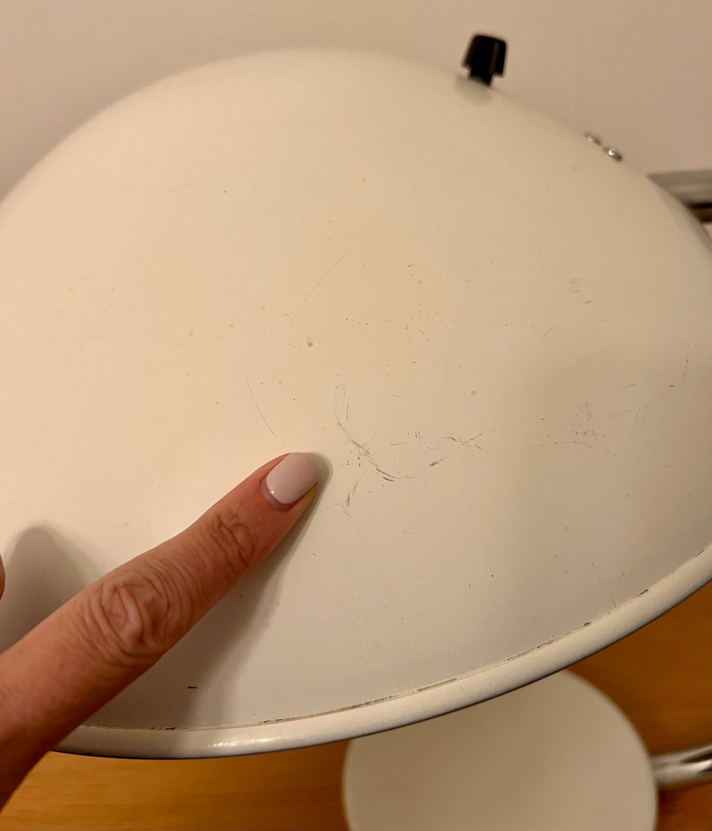 Large Mid Century Swedish Lamp