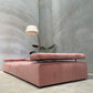 Pink Five Piece Modular Sofa