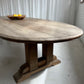 Custom Large Wooden Curved Table