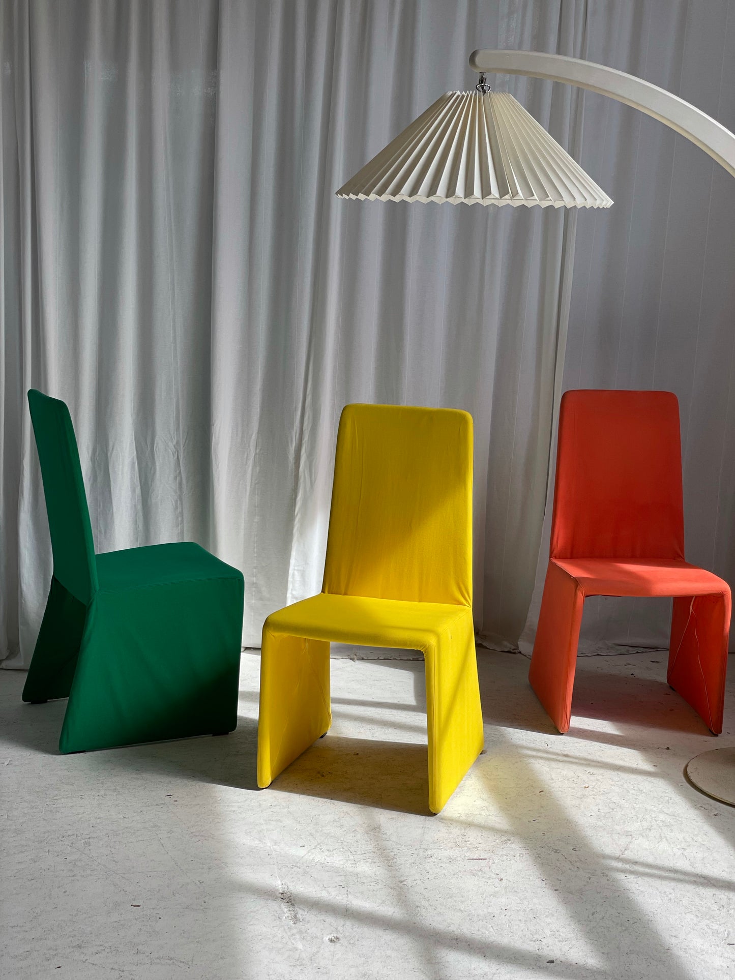 Italian Diamanté Chairs by Claudio Salocchi