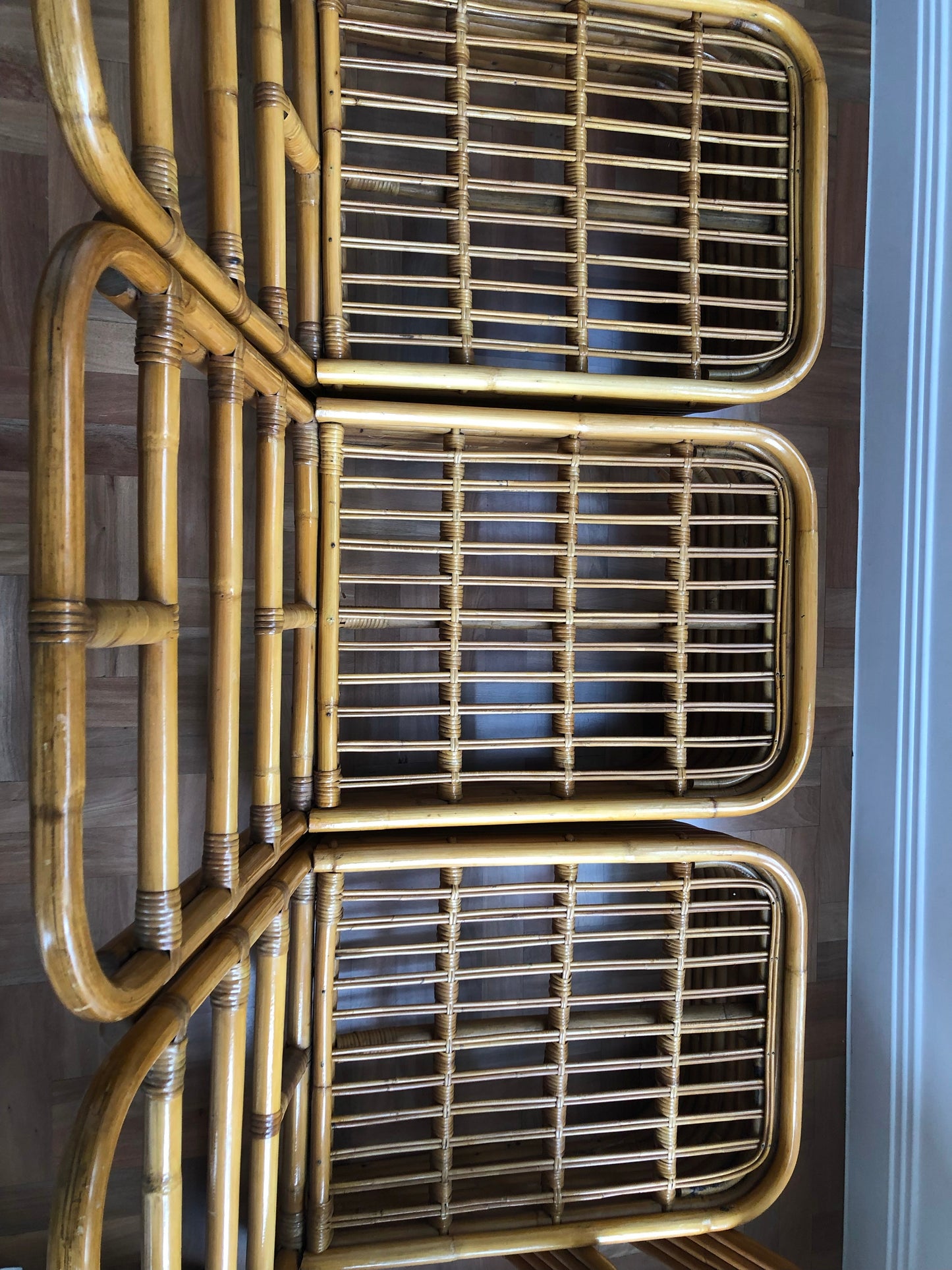 1950s Tropical Deco Pretzel Sofa