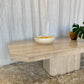 Vintage Travertine Coffee Table