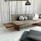 - Custom Italian Vintage Leather Sofa Set