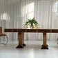 - Large Walnut Birds Eye Burl Table