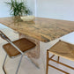 Vintage Marble Dining Table