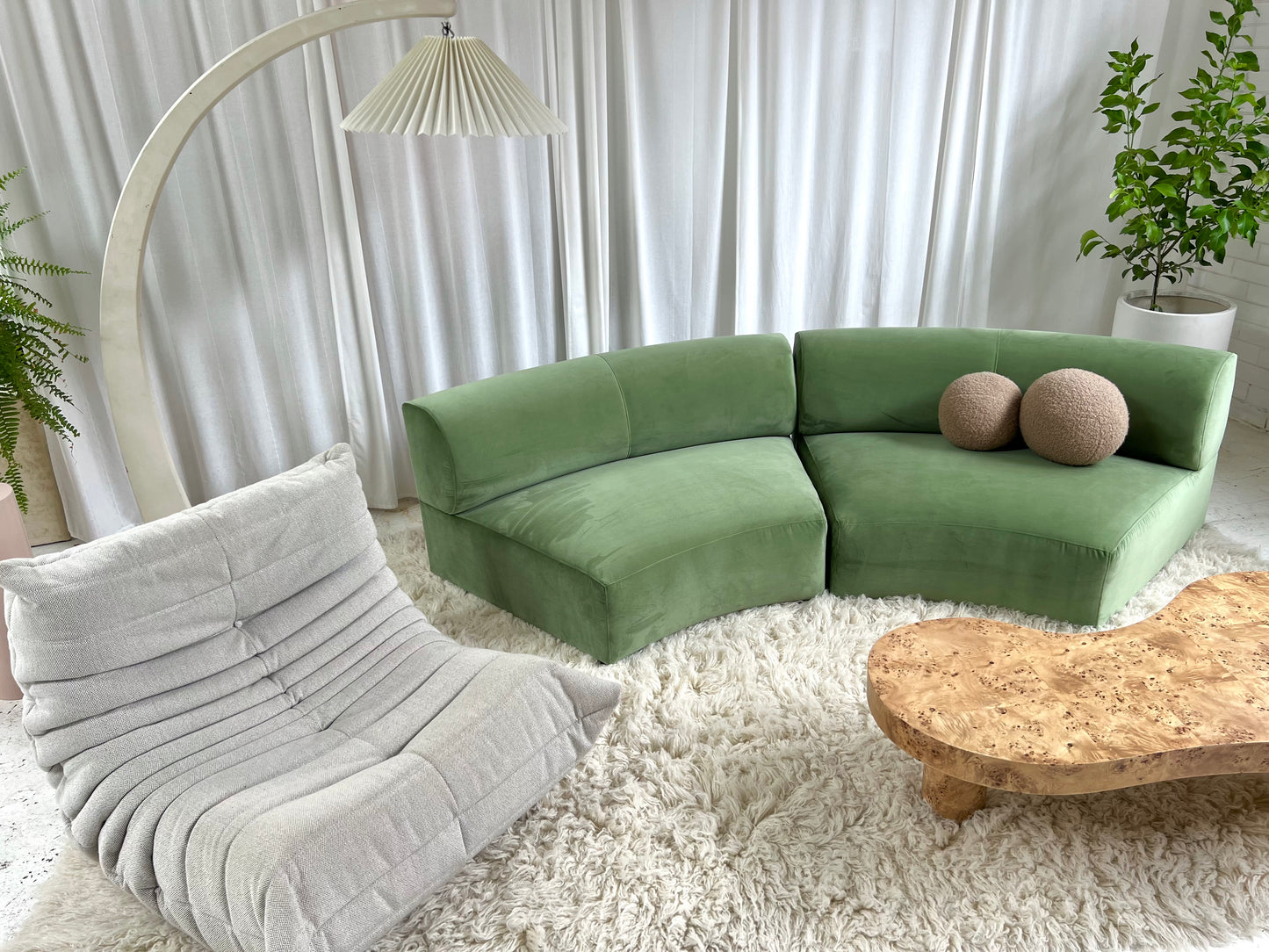 - Ligne Roset Togo Fireside Chair