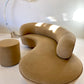 Stunning Curved Sofa and Ottoman