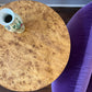 - Vintage Burl Side Table