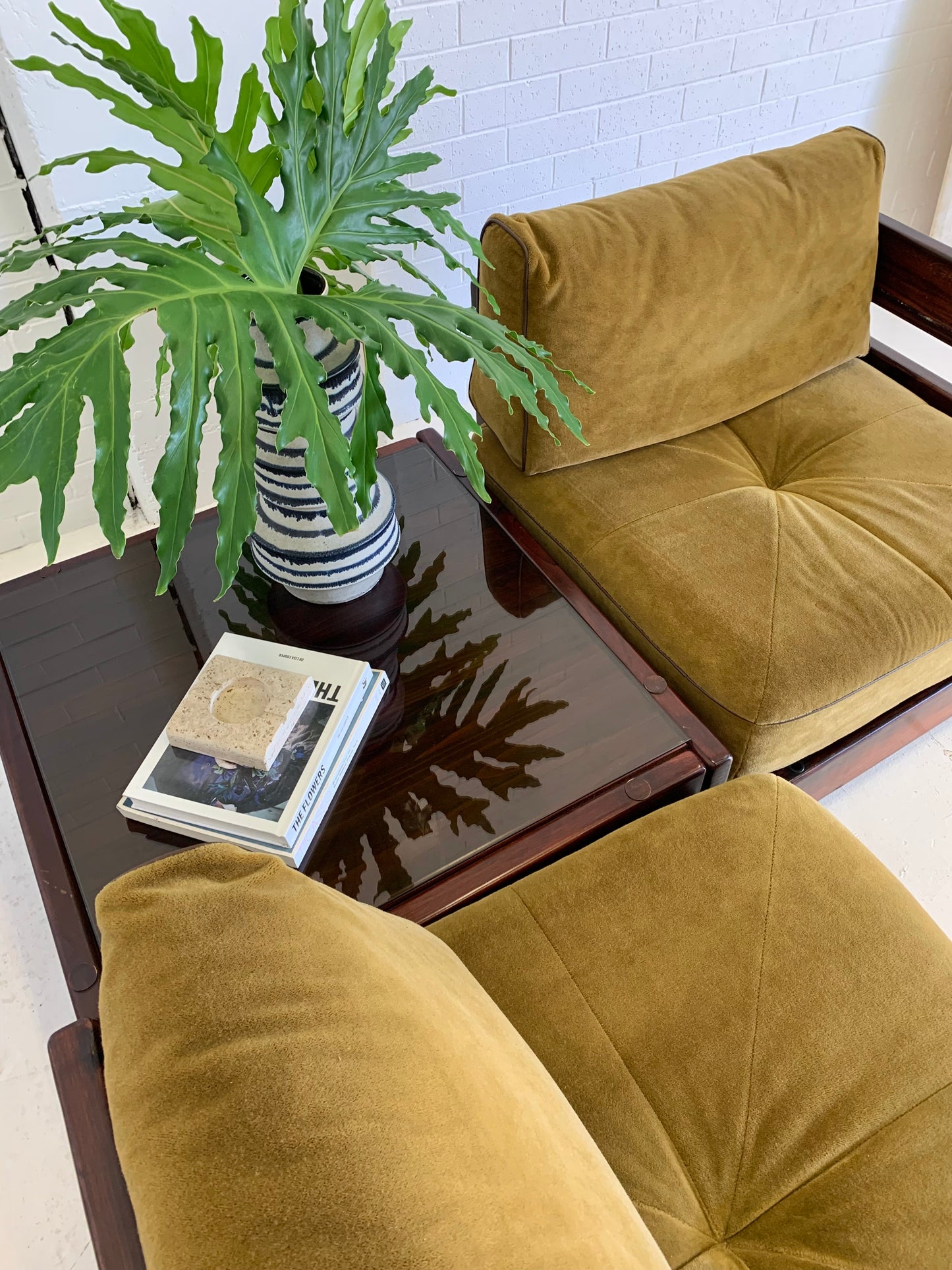 Vintage Post and Rail Modular Sofa