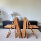 Italian Aldo Jacober “Trieste”folding chairs