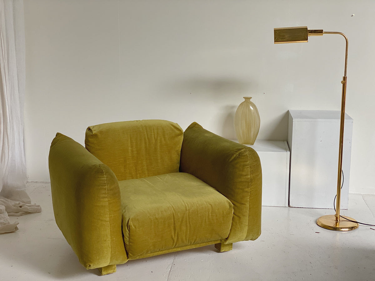 Chubby Velvet Lounge Chair
