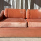 1970s Peach Velvet Louge