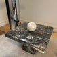 - Vintage Cippolino Marble Side Table, Italy