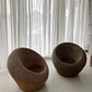 Cane Tub Chair - Two Available