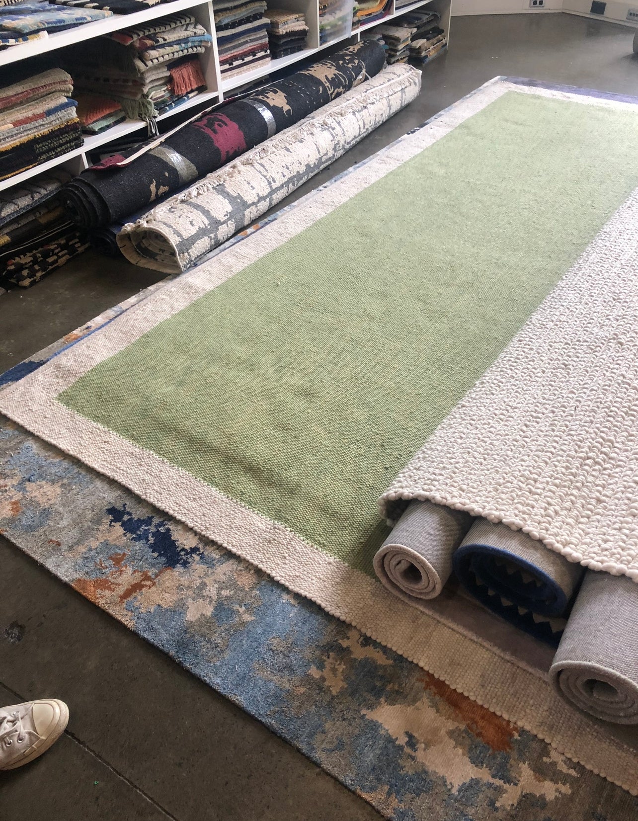 Custom Large Tappeti Wool Rug