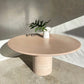 Vintage Round Marble Dining Table