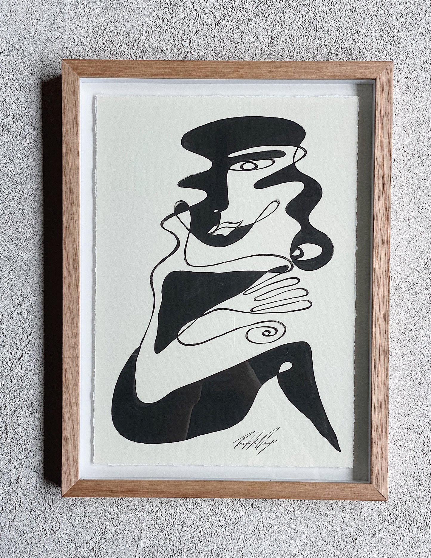 “Balance” By Rikki Day ~ Float framed in Tasmanian Oak, limited edition