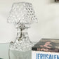 - Crystal-Cut Square Mushroom Lamp, 1960s