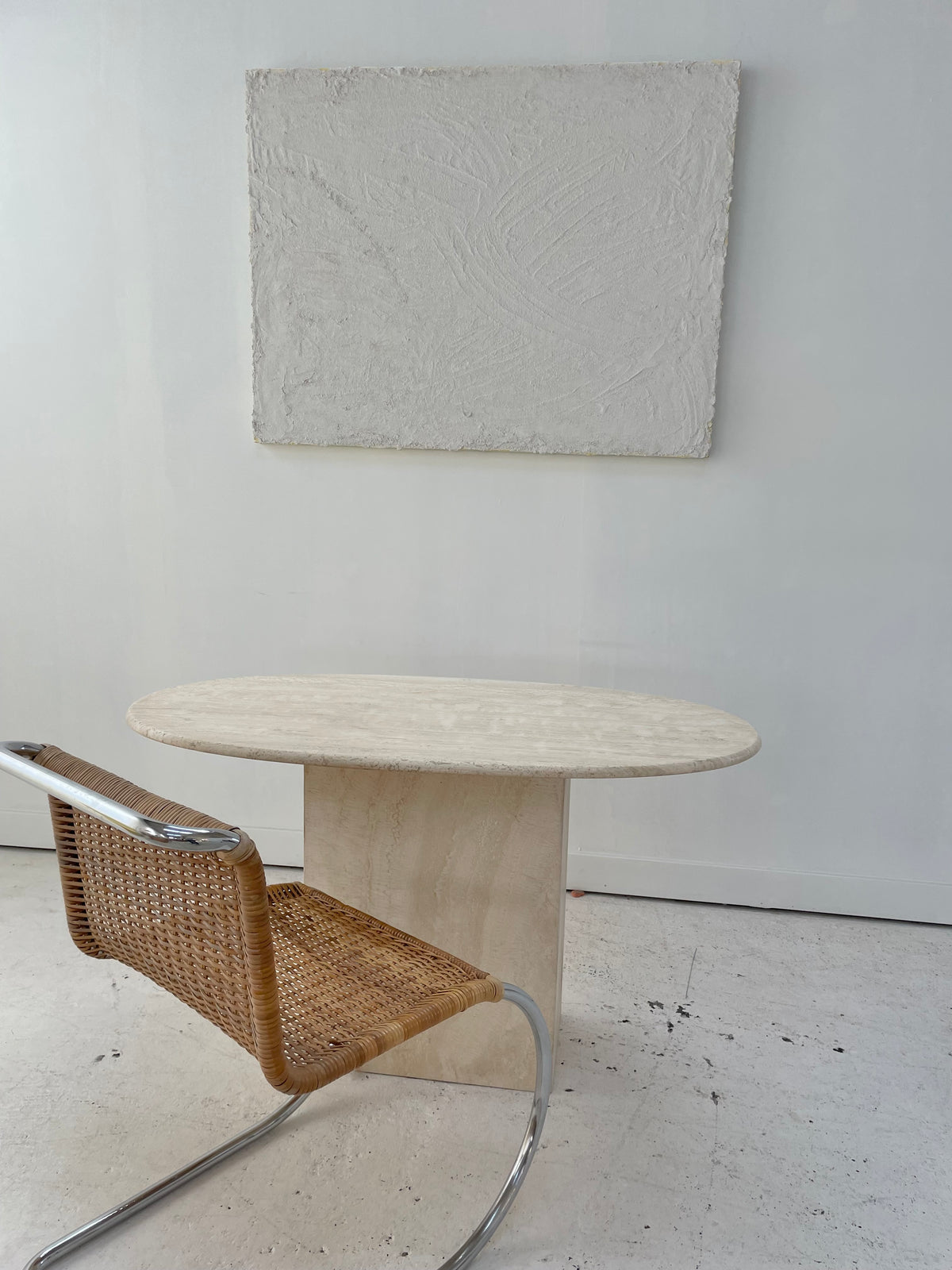 Travertine Desk Table