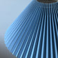 - Vintage Iron Floor Lamp with Pleated Shade