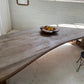 Custom Large Wooden Curved Table
