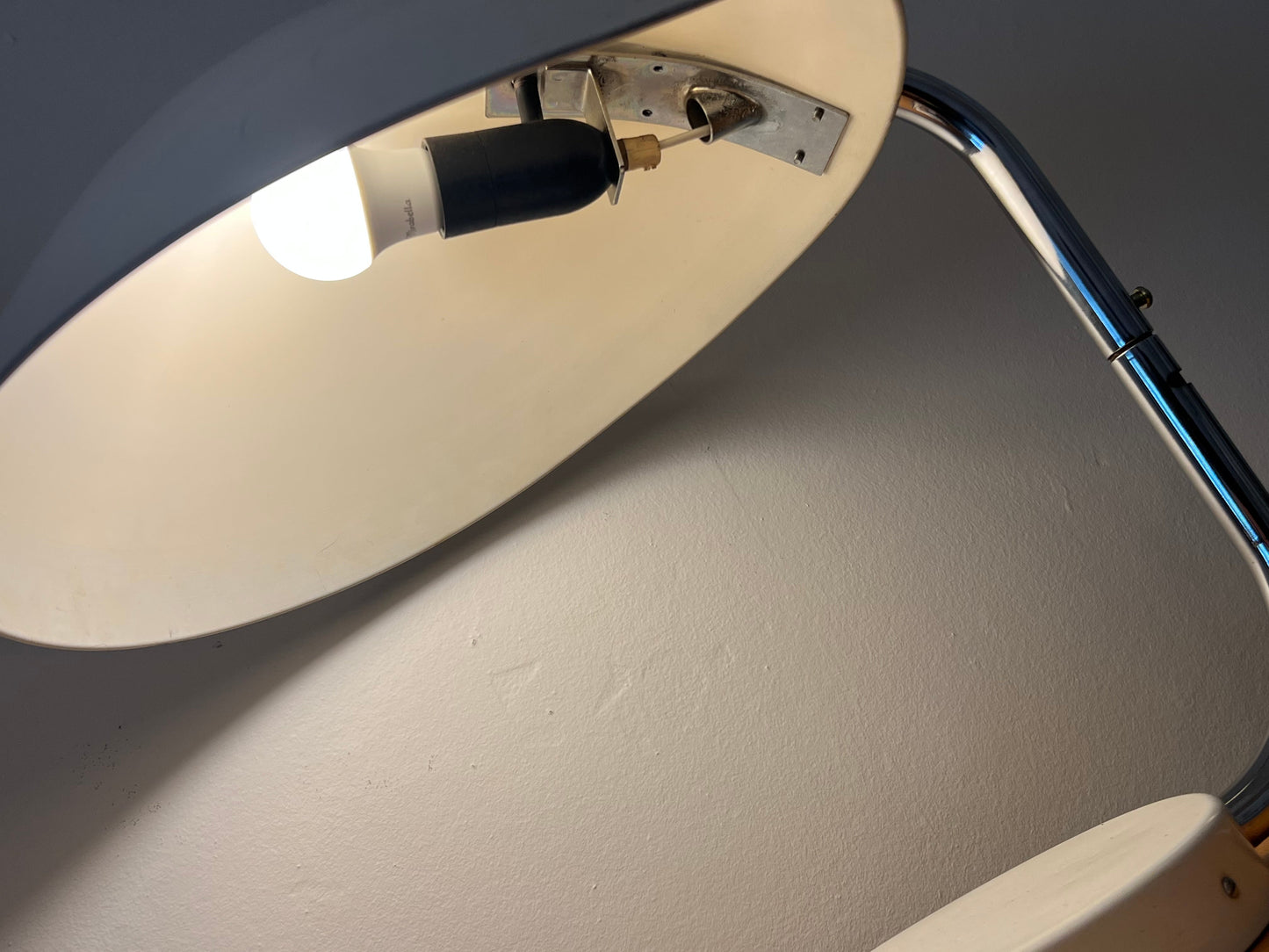 Large Mid Century Swedish Lamp