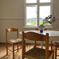 Vintage timber rush dining chairs