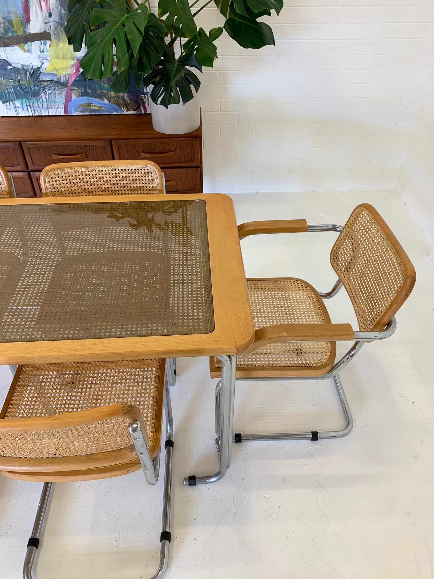 Set of Six Vintage Cesca Chairs
