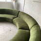 Bespoke Velvet Modular in Deep Botanical Green