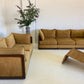 Mustard Velvet Vintage Modular Sofa