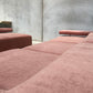 Pink Five Piece Modular Sofa
