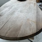 Custom Large Wooden Curved Table