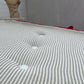 Vintage Ligne Roset Togo Fireside & Ottoman Set - Red Suede
