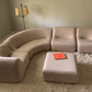 Featherston Numero VII Modular Sofa Reupholstered in Soft Wool
