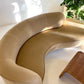 Stunning Curved Sofa and Ottoman