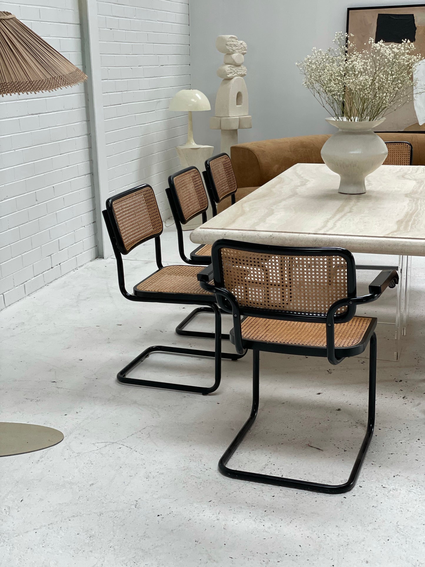 Cesca Style Chairs Black